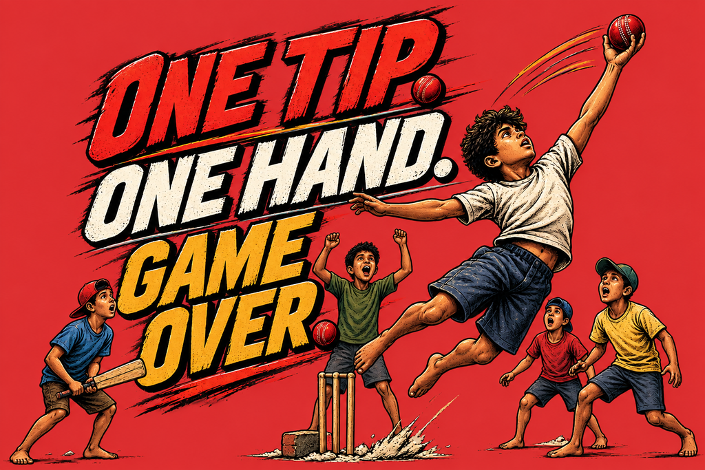 Gully Cricket - Male Basic T-Shirt