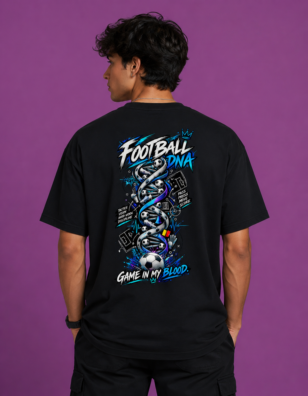 Football DNA - Male Basic T-Shirt