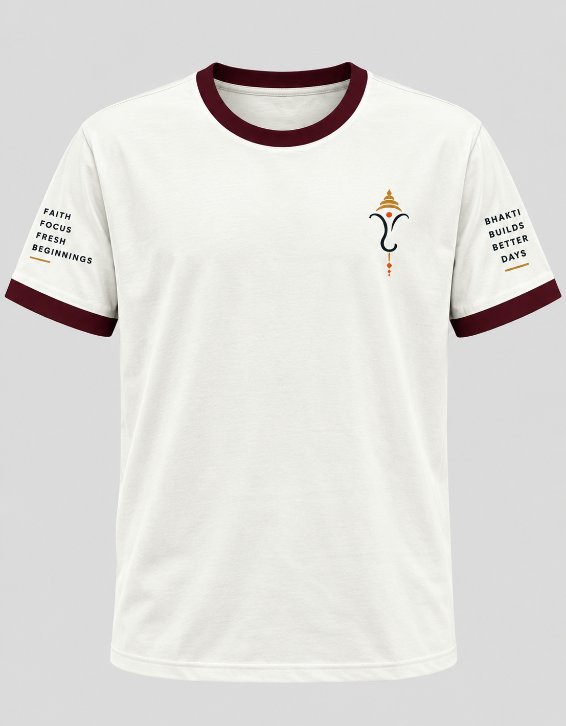 Beginning with BAPPA - Unisex Ringer T-Shirt