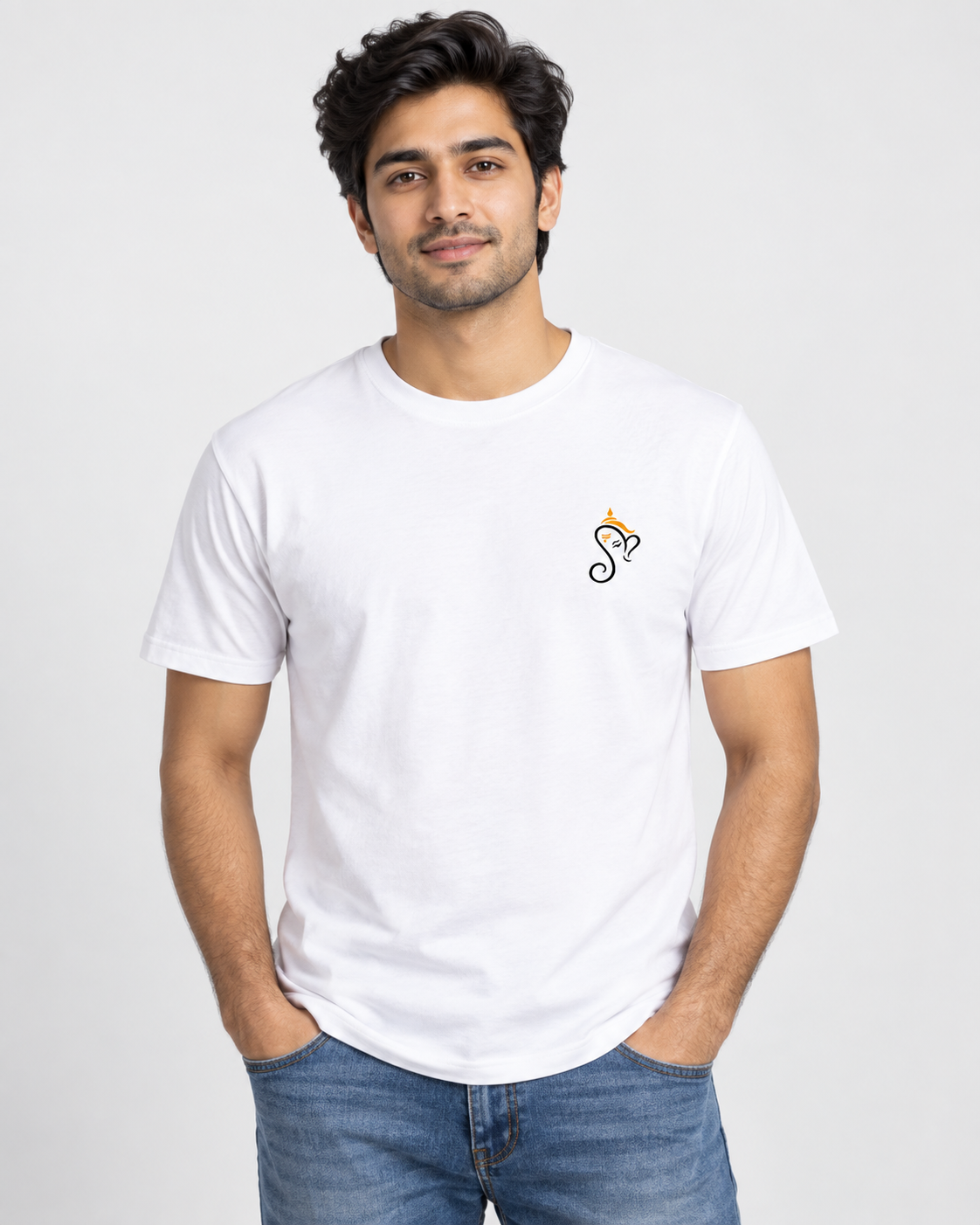 Bappa in Heart- Unisex Basic T-Shirt