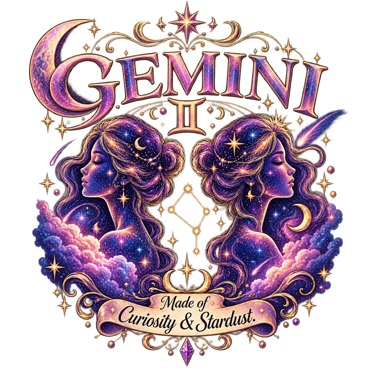 Gemini Zodiac - Women's Classic T-Shirt