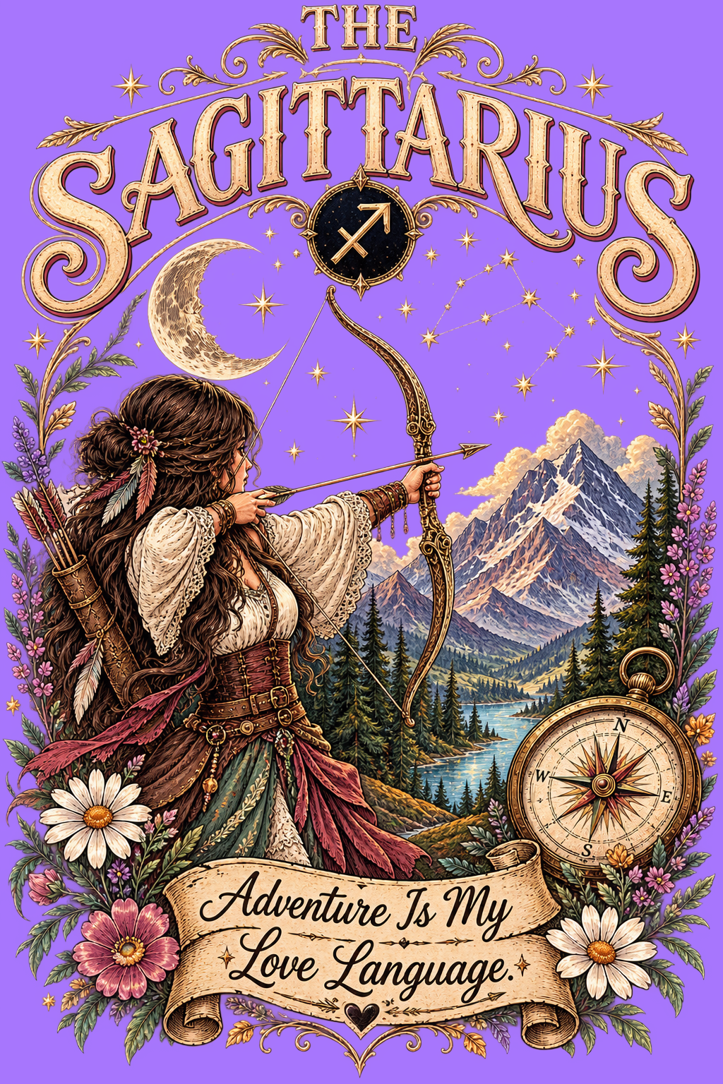 Sagittarius Zodiac - Women's Classic T-Shirt